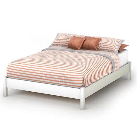 Twin Platform Bed with Raised Base